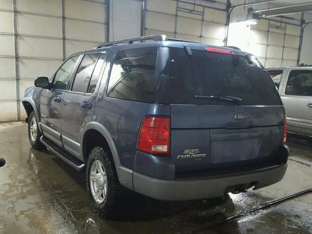 1FMZU73E92ZA75169 - 2002 FORD EXPLORER X BLUE photo 3