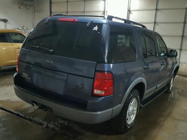 1FMZU73E92ZA75169 - 2002 FORD EXPLORER X BLUE photo 4