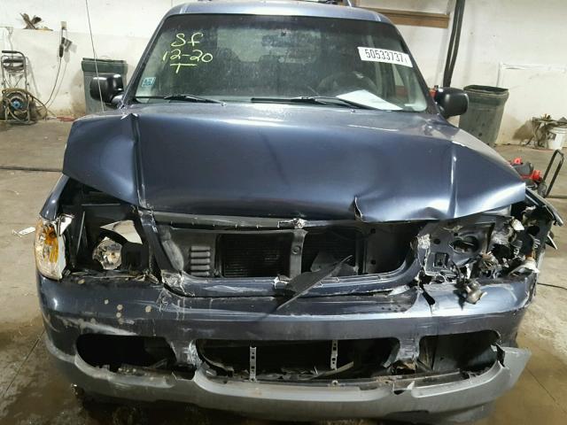 1FMZU73E92ZA75169 - 2002 FORD EXPLORER X BLUE photo 9