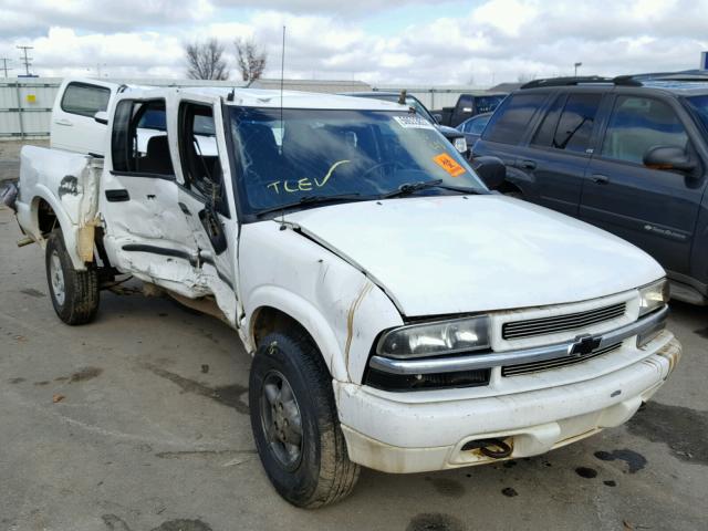 1GCDT13X43K130797 - 2003 CHEVROLET S TRUCK S1 WHITE photo 1