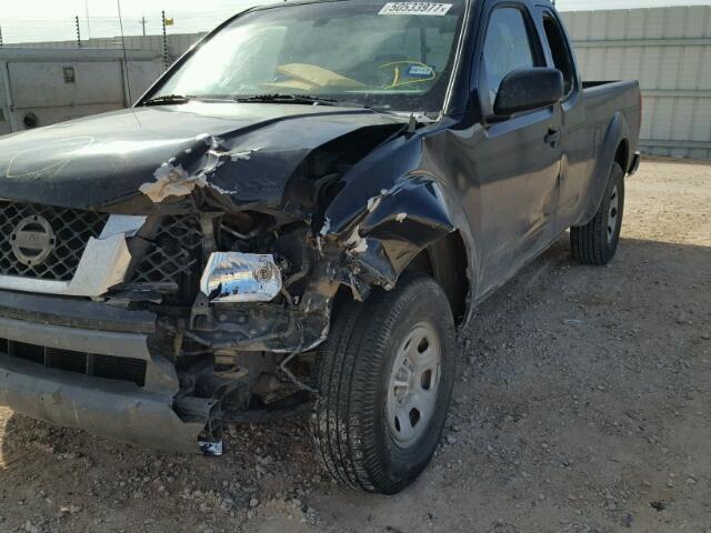 1N6BD06T66C466325 - 2006 NISSAN FRONTIER K BLACK photo 9