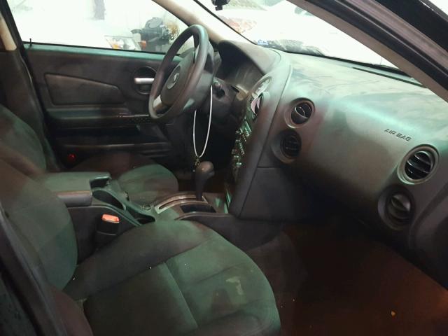 2G2WP552761269322 - 2006 PONTIAC GRAND PRIX BLACK photo 5