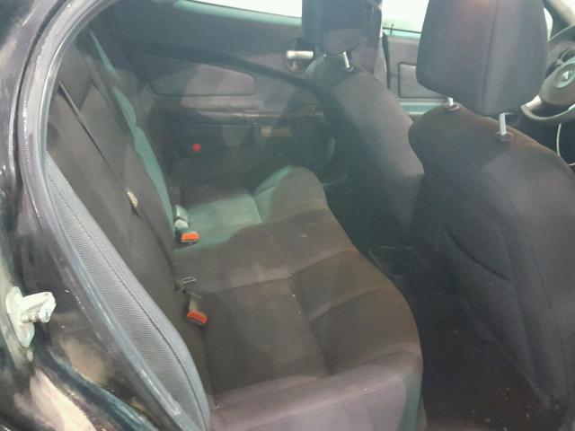 2G2WP552761269322 - 2006 PONTIAC GRAND PRIX BLACK photo 6