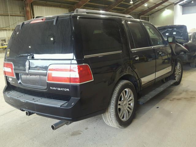 5LMFU275X8LJ12657 - 2008 LINCOLN NAVIGATOR BLACK photo 4