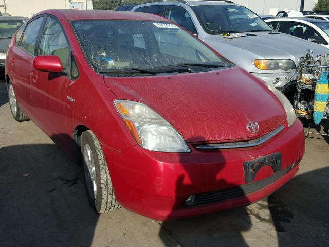 JTDKB20U073254785 - 2007 TOYOTA PRIUS RED photo 1