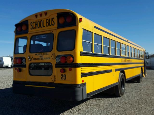 1BABKCKA05F225060 - 2005 BLUE BIRD SCHOOL BUS YELLOW photo 4