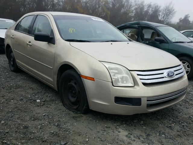 3FAHP06Z97R101509 - 2007 FORD FUSION S GOLD photo 1