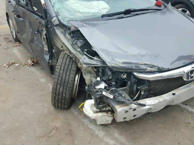 2HGFB2F84CH306715 - 2012 HONDA CIVIC EX GRAY photo 9