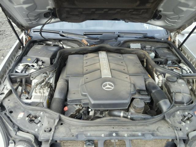 WDBUF83J54X123968 - 2004 MERCEDES-BENZ E 500 4MAT SILVER photo 7