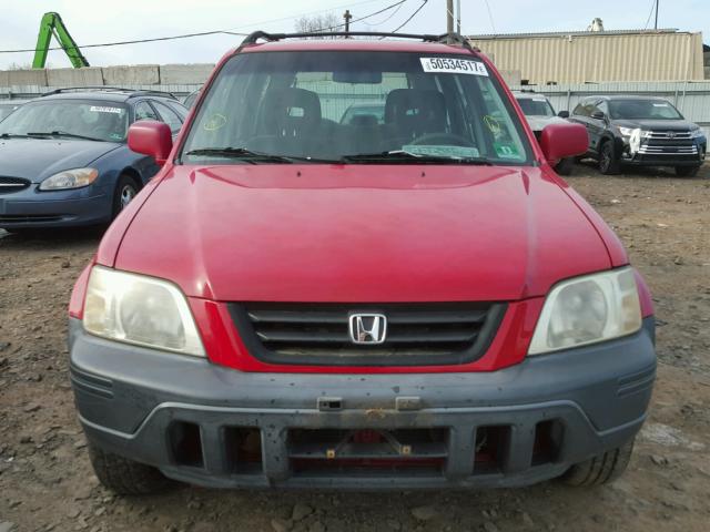 JHLRD18691C044883 - 2001 HONDA CR-V EX RED photo 9