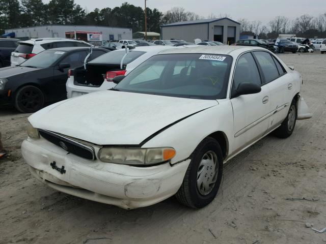 2G4WS52J241280842 - 2004 BUICK CENTURY CU WHITE photo 2