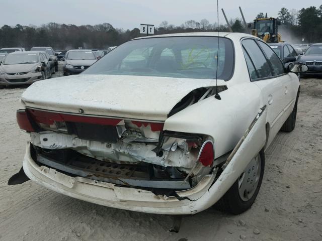 2G4WS52J241280842 - 2004 BUICK CENTURY CU WHITE photo 4