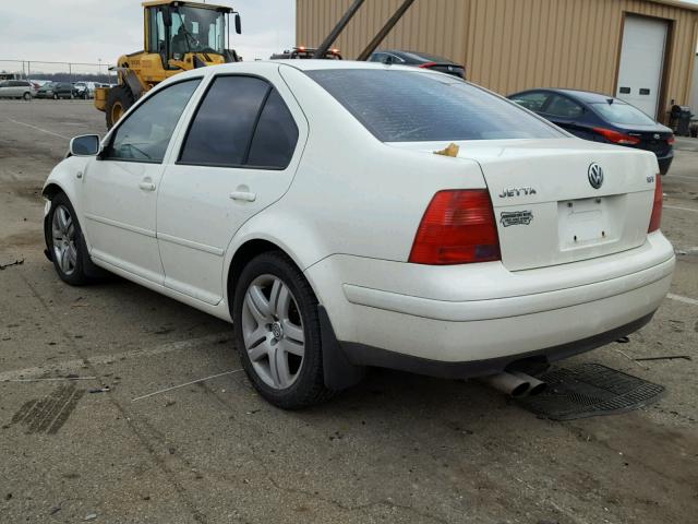 3VWSE69M33M056970 - 2003 VOLKSWAGEN JETTA GLS WHITE photo 3