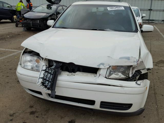 3VWSE69M33M056970 - 2003 VOLKSWAGEN JETTA GLS WHITE photo 9