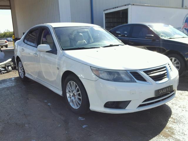 YS3FB49YX81152130 - 2008 SAAB 9-3 2.0T WHITE photo 1