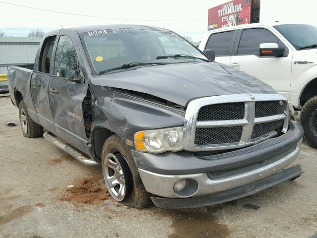 1D7HA18D43S282008 - 2003 DODGE RAM 1500 S GRAY photo 1