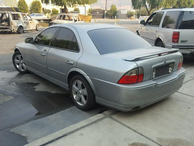 1LNHM87A26Y609231 - 2006 LINCOLN LS SILVER photo 3