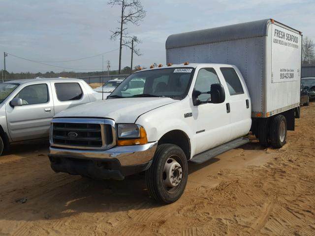 1FDXW46F5XEE07904 - 1999 FORD F450 SUPER WHITE photo 2