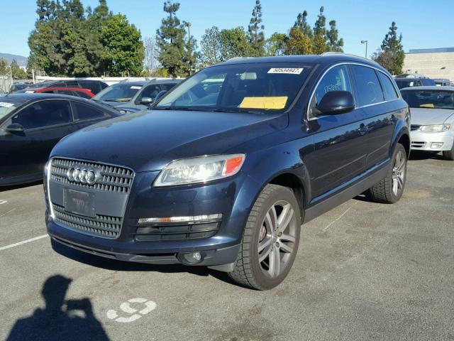 WA1BY74L88D046205 - 2008 AUDI Q7 3.6 QUA BLUE photo 2