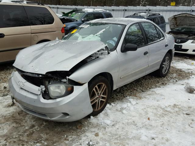 1G1JC52F237310004 - 2003 CHEVROLET CAVALIER GRAY photo 2