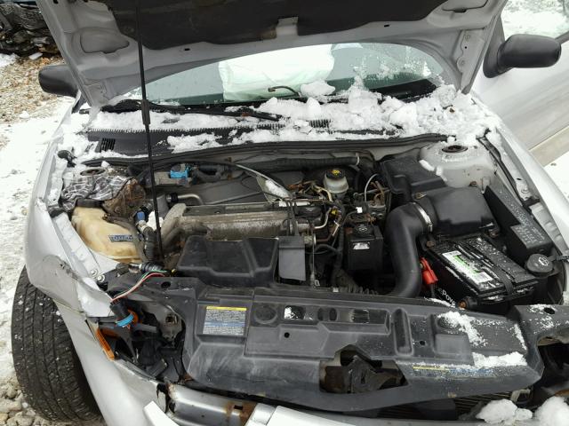 1G1JC52F237310004 - 2003 CHEVROLET CAVALIER GRAY photo 7