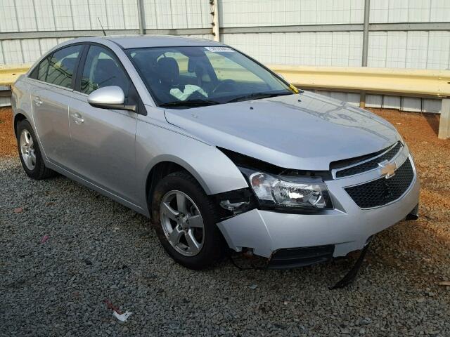 1G1PC5SB5D7293708 - 2013 CHEVROLET CRUZE LT SILVER photo 1