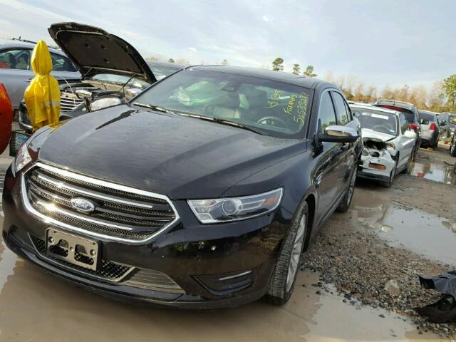 1FAHP2F83HG108452 - 2017 FORD TAURUS LIM BLACK photo 2