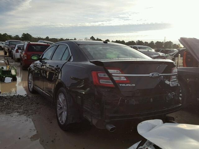 1FAHP2F83HG108452 - 2017 FORD TAURUS LIM BLACK photo 3