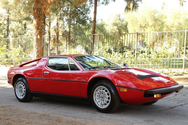 AM122US2044 - 1975 MASERATI MERAK RED photo 1