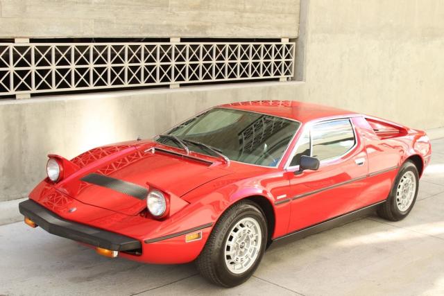 AM122US2044 - 1975 MASERATI MERAK RED photo 2