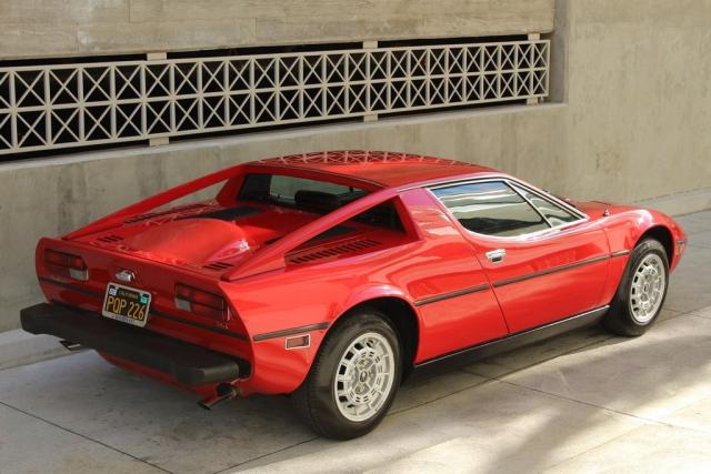AM122US2044 - 1975 MASERATI MERAK RED photo 3