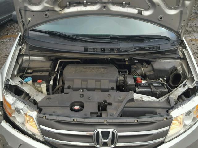 5FNRL5H29CB113274 - 2012 HONDA ODYSSEY LX SILVER photo 7