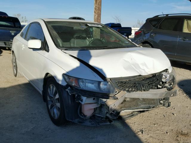 2HGFG1B90AH506157 - 2010 HONDA CIVIC EXL WHITE photo 1