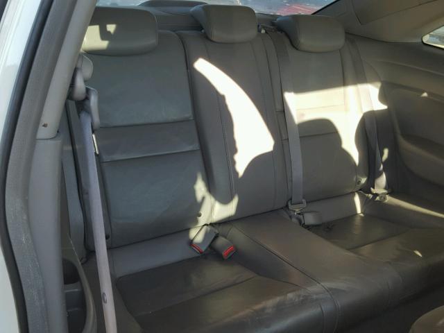 2HGFG1B90AH506157 - 2010 HONDA CIVIC EXL WHITE photo 6