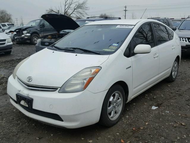 JTDKB20UX77655771 - 2007 TOYOTA PRIUS WHITE photo 2