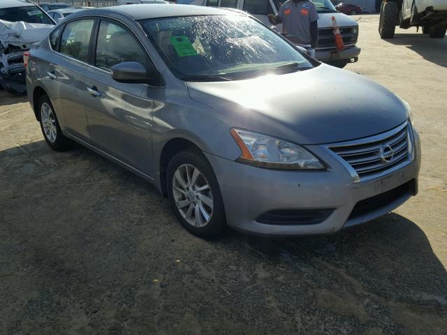 3N1AB7AP1DL750103 - 2013 NISSAN SENTRA S GRAY photo 1