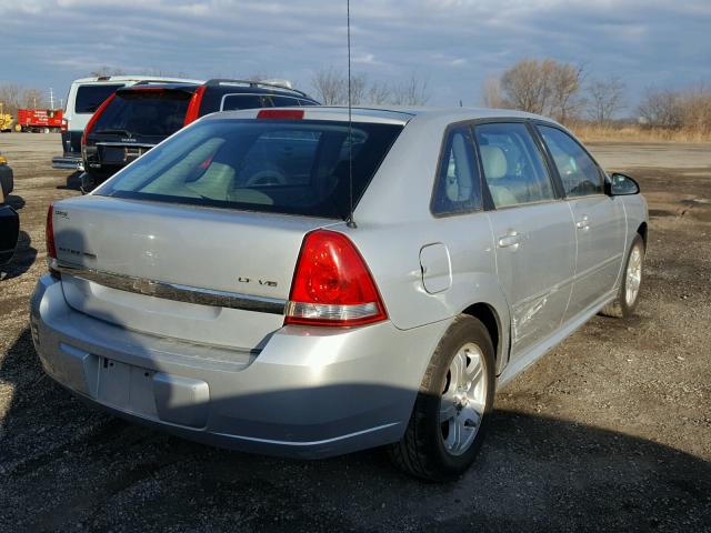 1G1ZU64824F143820 - 2004 CHEVROLET MALIBU MAX SILVER photo 4