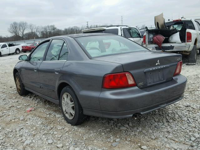 4A3AA46G73E202223 - 2003 MITSUBISHI GALANT ES GRAY photo 3