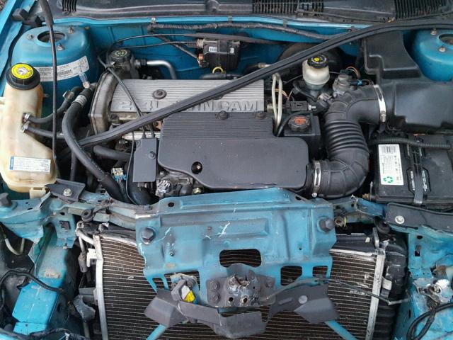 1G1JF52TXW7164419 - 1998 CHEVROLET CAVALIER L TEAL photo 7