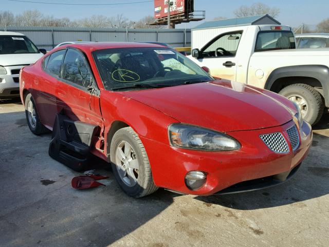 2G2WP552771190590 - 2007 PONTIAC GRAND PRIX RED photo 1