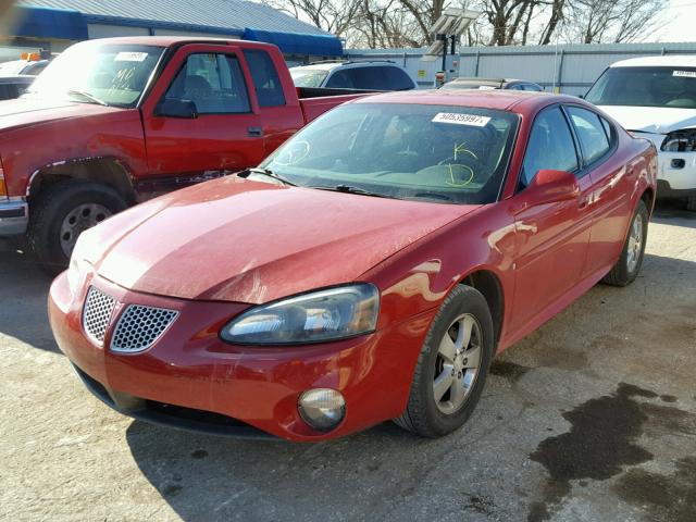 2G2WP552771190590 - 2007 PONTIAC GRAND PRIX RED photo 2