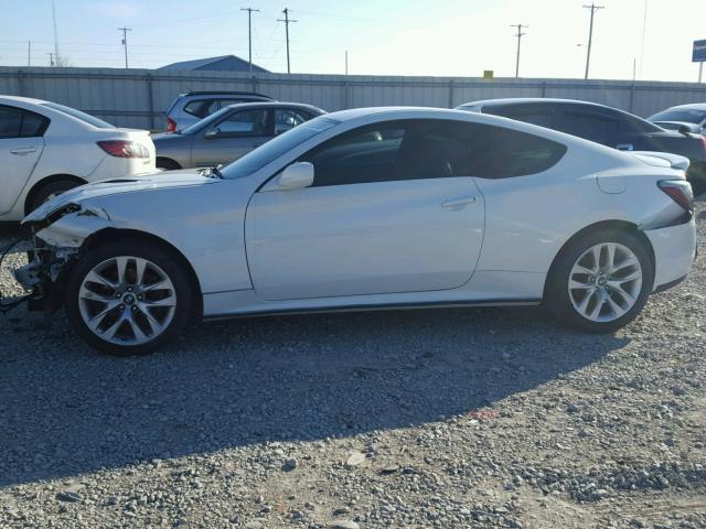 KMHHT6KD0DU092685 - 2013 HYUNDAI GENESIS CO WHITE photo 10