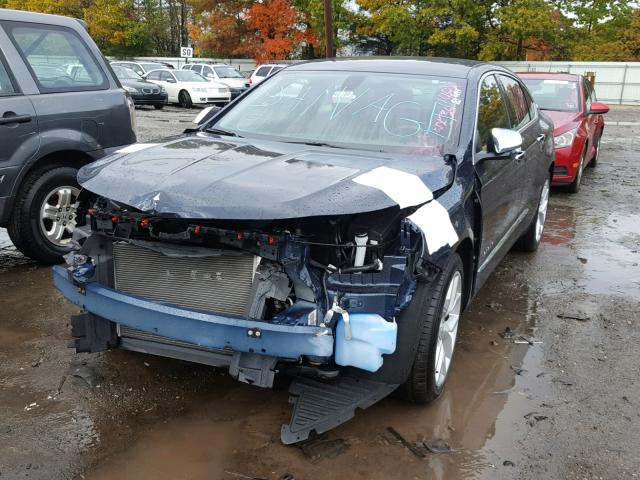 2G1125S32J9147827 - 2018 CHEVROLET IMPALA PRE ლურჯი ფოტო 2