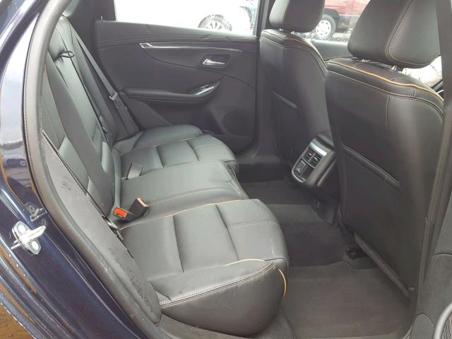 2G1125S32J9147827 - 2018 CHEVROLET IMPALA PRE ლურჯი ფოტო 6