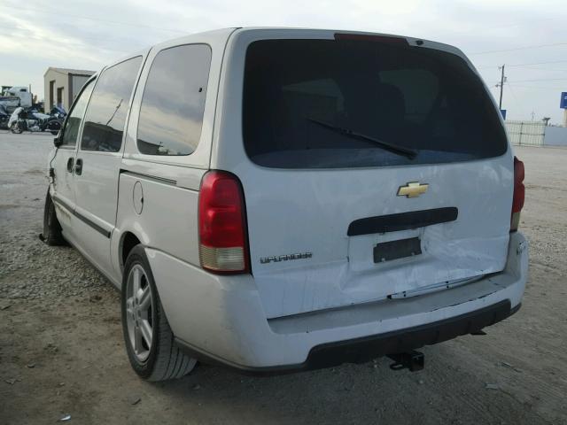 1GNDV03L35D181112 - 2005 CHEVROLET UPLANDER WHITE photo 3