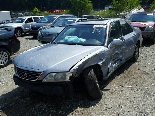 JH4KA9647WC003472 - 1998 ACURA 3.5RL BLUE photo 2