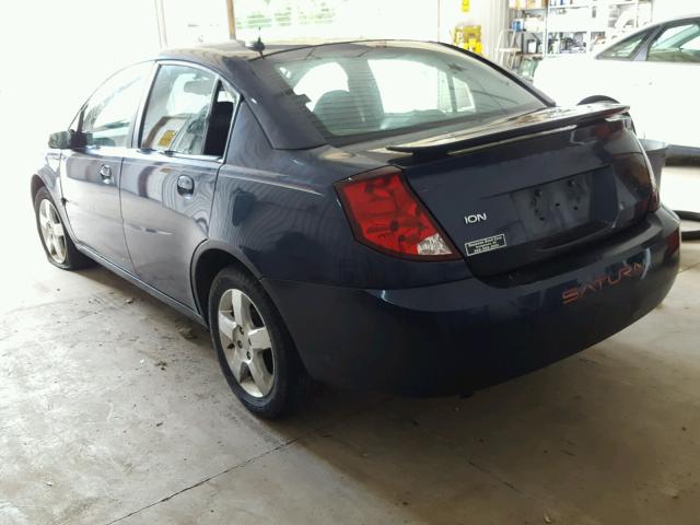 1G8AJ55F37Z136473 - 2007 SATURN ION LEVEL BLUE photo 3