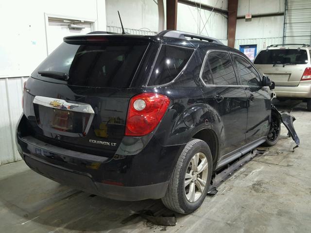 2GNALBEK2E1121021 - 2014 CHEVROLET EQUINOX LT BLACK photo 4