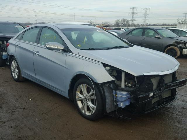 5NPEC4ACXBH261686 - 2011 HYUNDAI SONATA SE BLUE photo 1