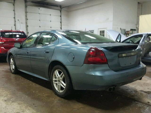 2G2WR554361280796 - 2006 PONTIAC GRAND PRIX BLUE photo 3